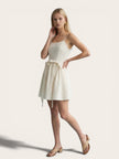 Summer Eyelet Mini Dress