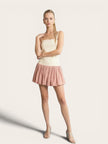 Camille Bubble Hem Mini Dress